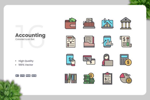 Accounting Color Icons: A Strategic Tool for Visual Clarity and Brand Consistency