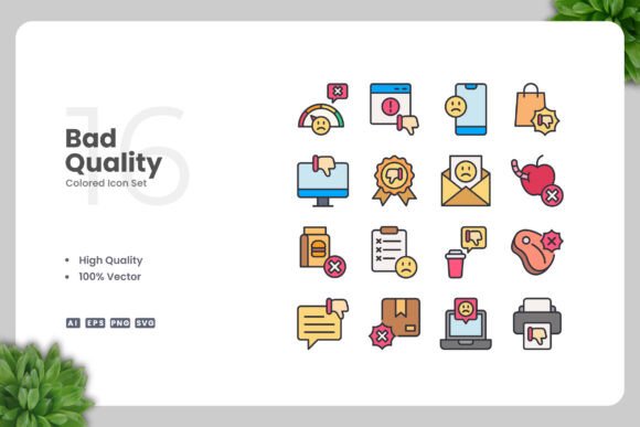 Bad Quality Color Icons: A Design Dilemma
