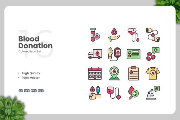 Blood Donation Color Icons: A Practical Guide for Designers and Marketers