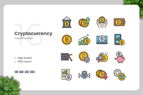 Cryptocurrency Color Icons: A Must-Have for Modern Designers
