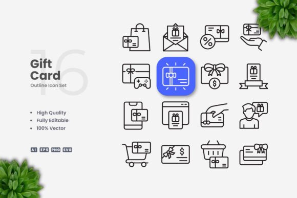 Gift Card Icons: A Versatile Design Solution for Modern Projects
